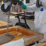 polymer concrete header